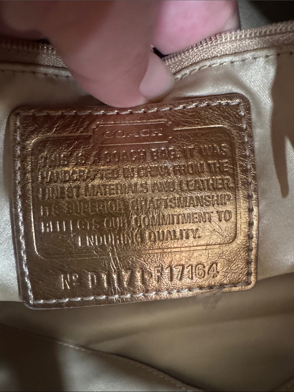 Coach Vintage Y2K-era Coach Signature Patchwork bowler bag in multi-color - Picture 14 of 15